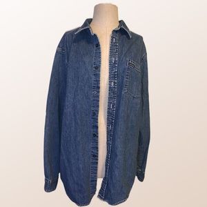 Vintage Calvin Klein Jean Button Down